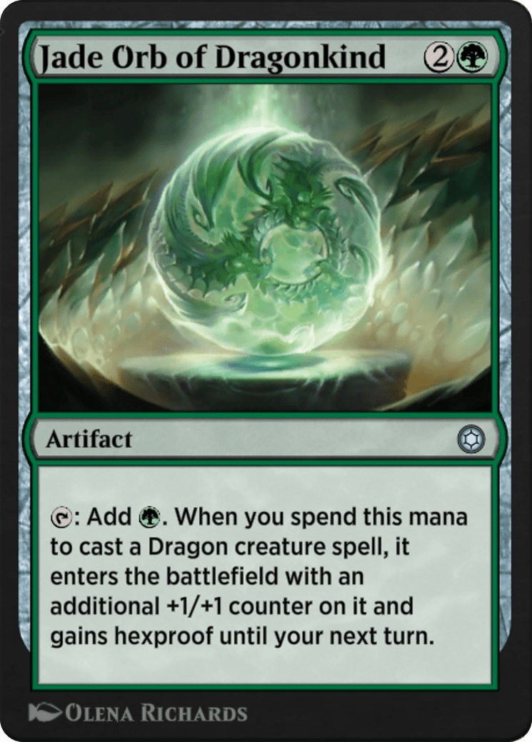 Jade Orb of Dragonkind (HBG-215) - Alchemy Horizons: Baldur's Gate