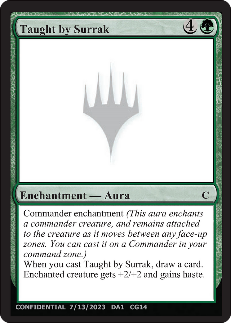 Taught by Surrak (DA1-CG14) - Unknown Event