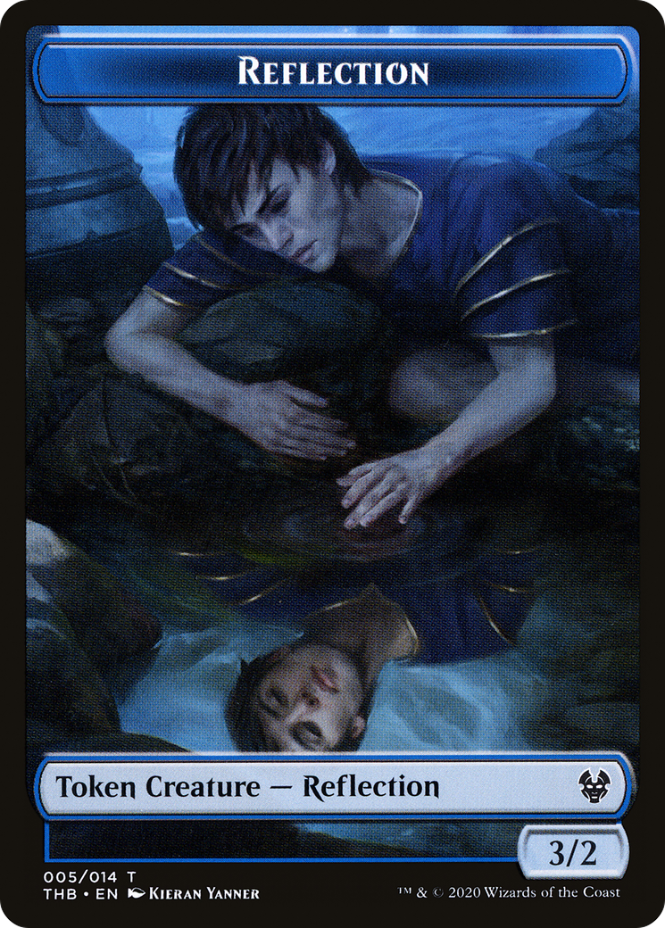 Reflection (TTHB-005) - Theros Beyond Death Tokens Foil