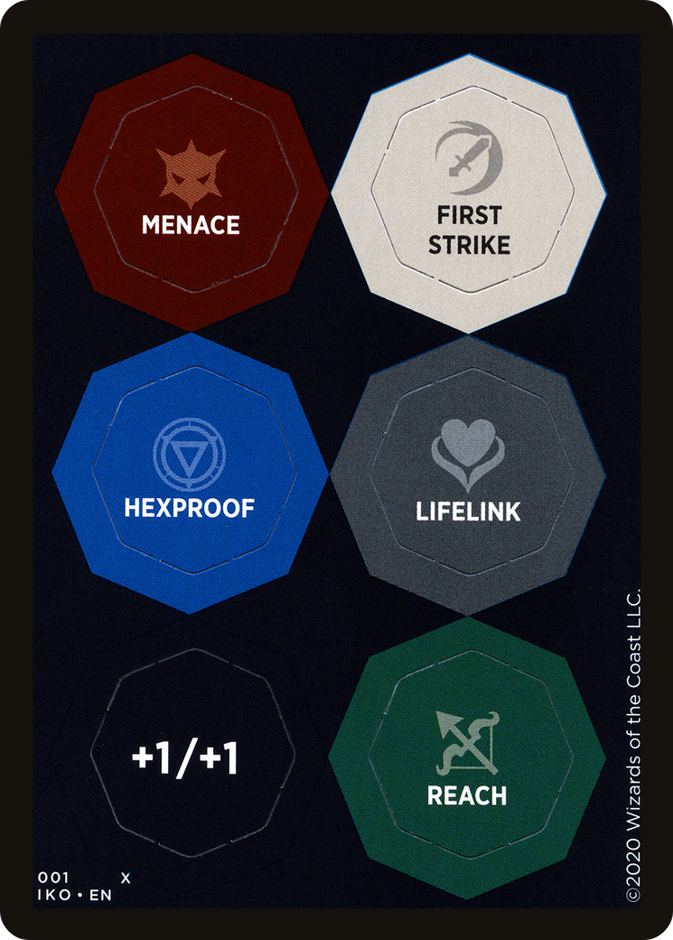 Ability Punchcard (TIKO-014) - Ikoria: Lair of Behemoths Tokens