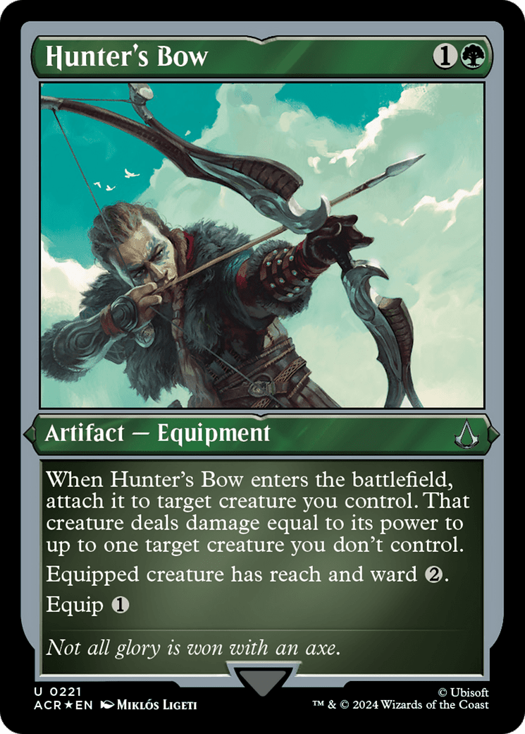 Hunter's Bow (ACR-221) - Assassin's Creed Etched Foil
