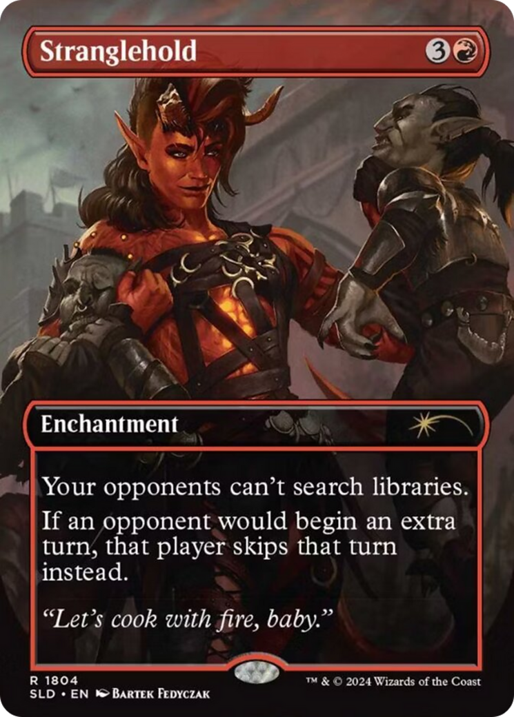 Stranglehold (SLD-1804) - Secret Lair Drop (Borderless) Foil