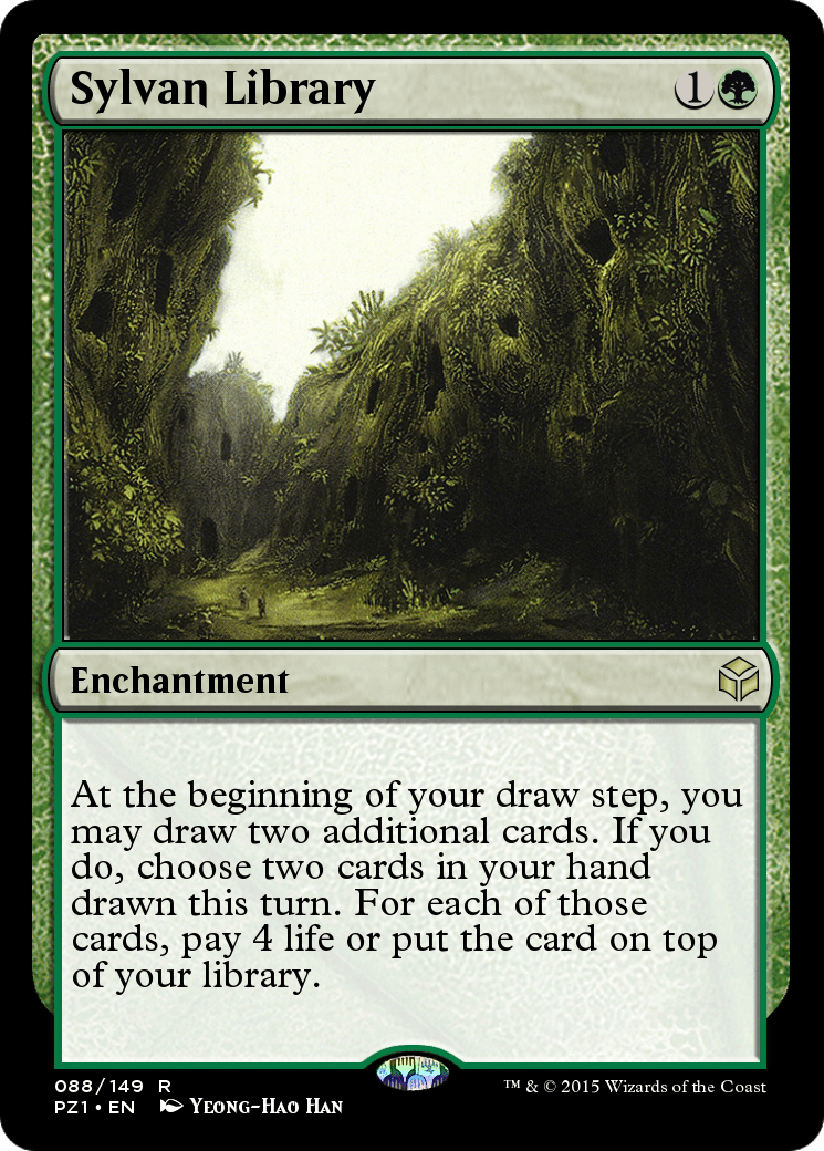 Sylvan Library (PZ1-088) - Legendary Cube Prize Pack
