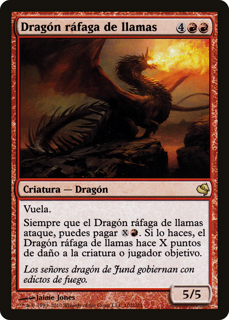 Flameblast Dragon (PS11-102) - Salvat 2011