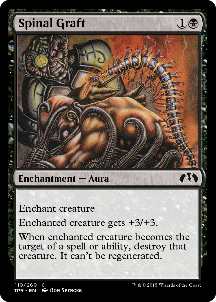 Spinal Graft (TPR-119) - Tempest Remastered Foil