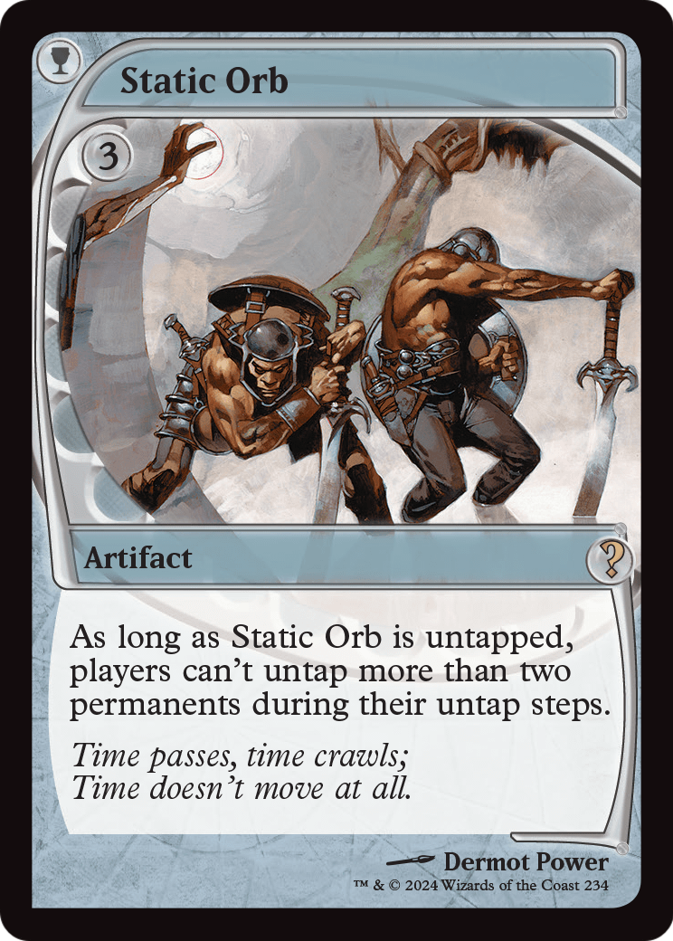 Static Orb (MB2-234) - Mystery Booster 2 Foil