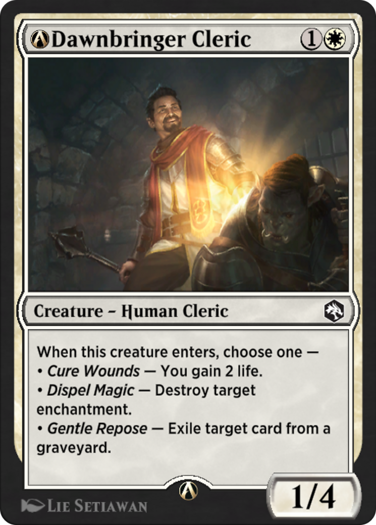 A-Dawnbringer Cleric (AFR-A-9) - Adventures in the Forgotten Realms