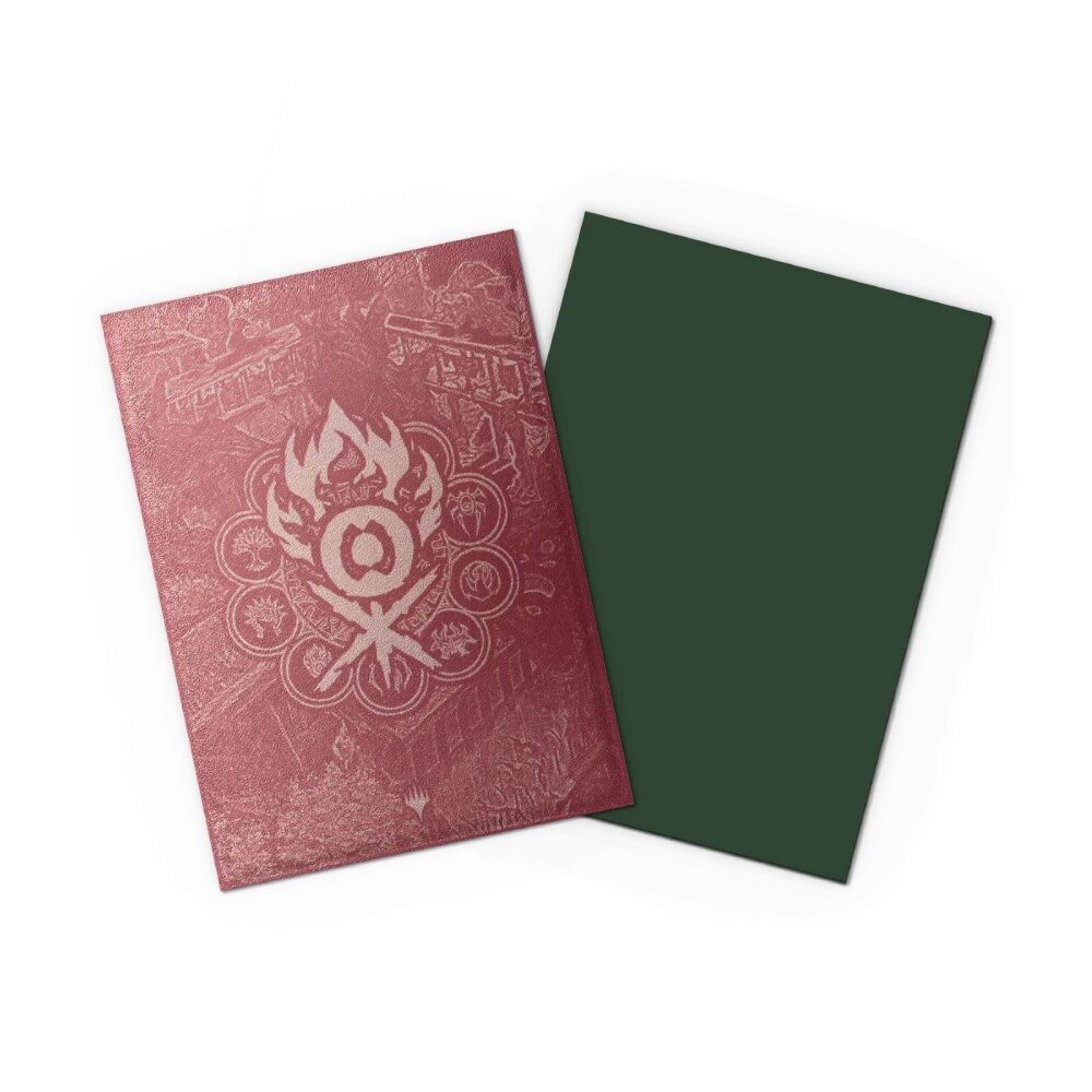 Dragon Shield | Standard Size Sleeves | 100ct | Gruul Clans (Art Dual Matte)