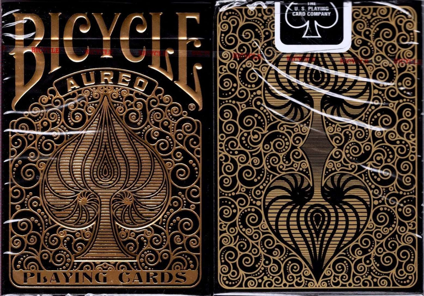 Bicycle Playing Cards | Aureo: Black
