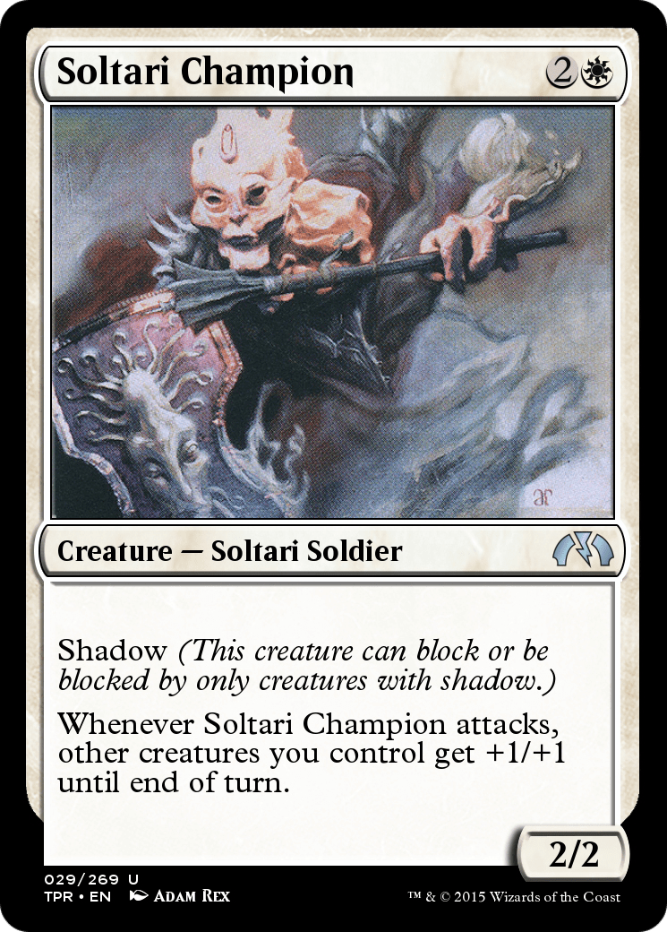 Soltari Champion (TPR-029) - Tempest Remastered