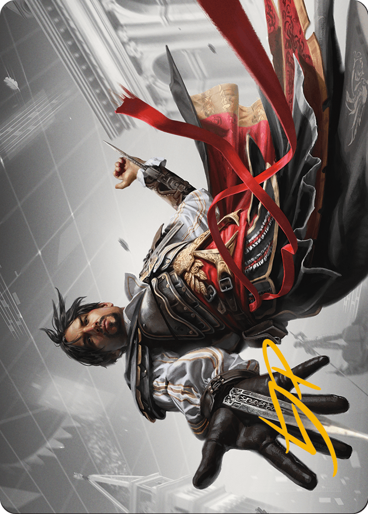 Ezio Auditore da Firenze // Ezio Auditore da Firenze (AACR-013) - Assassin's Creed Art Series (Borderless) Foil