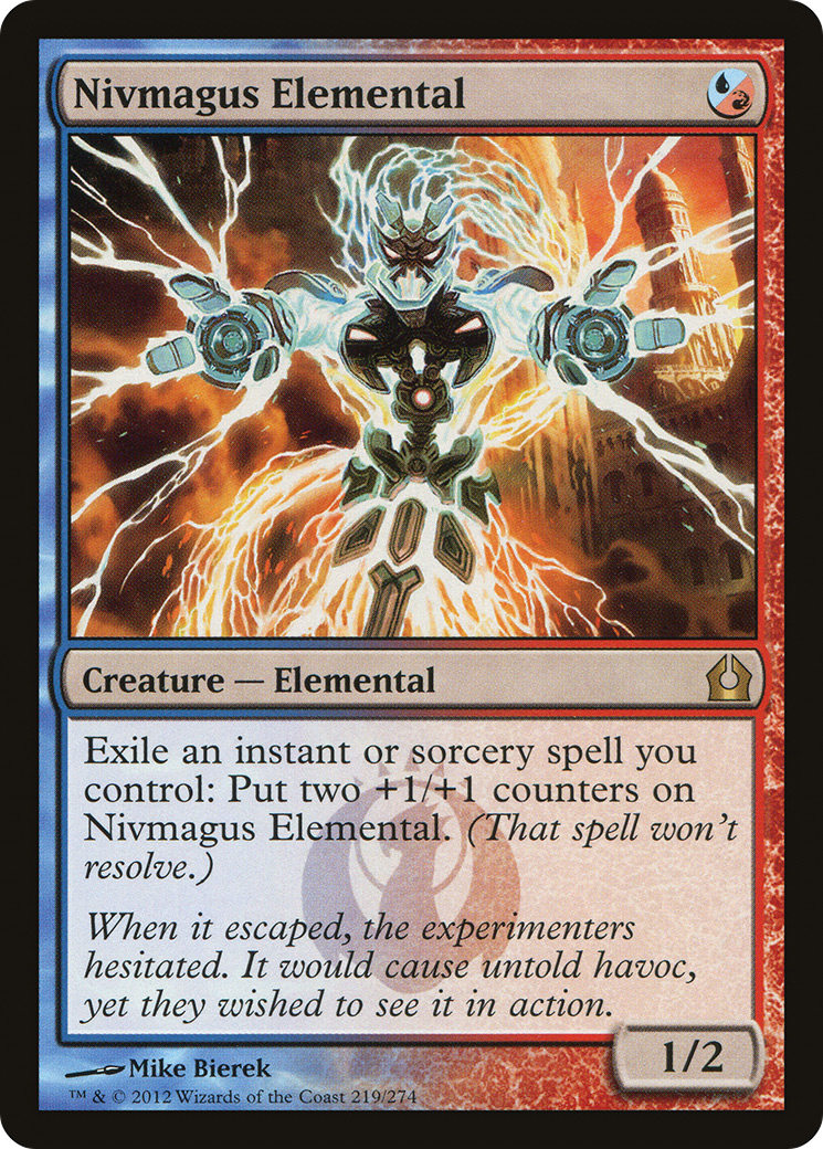 Nivmagus Elemental (RTR-219) - Return to Ravnica Foil