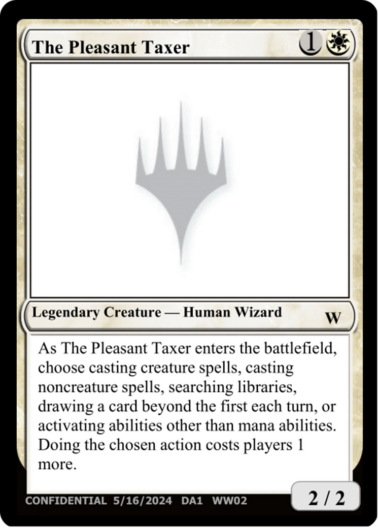The Pleasant Taxer (DA1-WW02) - Unknown Event