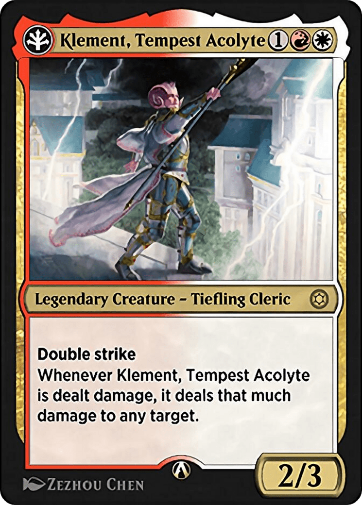 Klement, Tempest Acolyte (HBG-01R) - Alchemy Horizons: Baldur's Gate