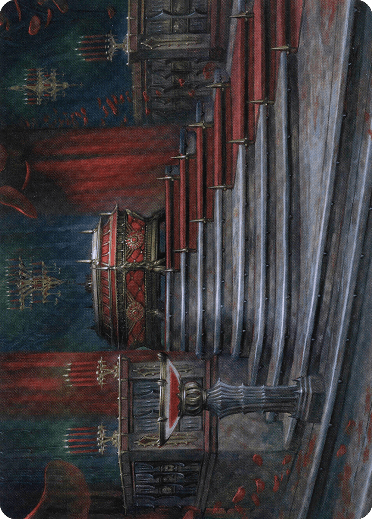 Edgar Markov's Coffin // Edgar Markov's Coffin (AVOW-060) - Crimson Vow Art Series (Borderless)
