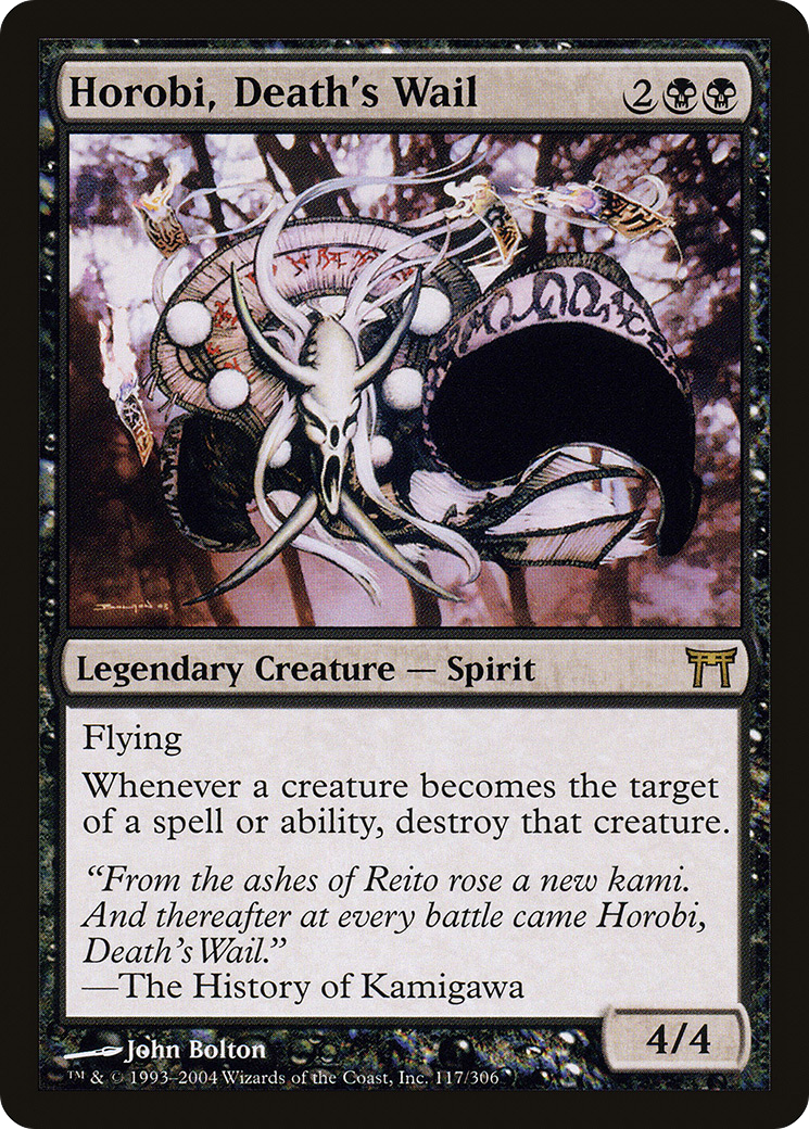 Horobi, Death's Wail (CHK-117) - Champions of Kamigawa Foil