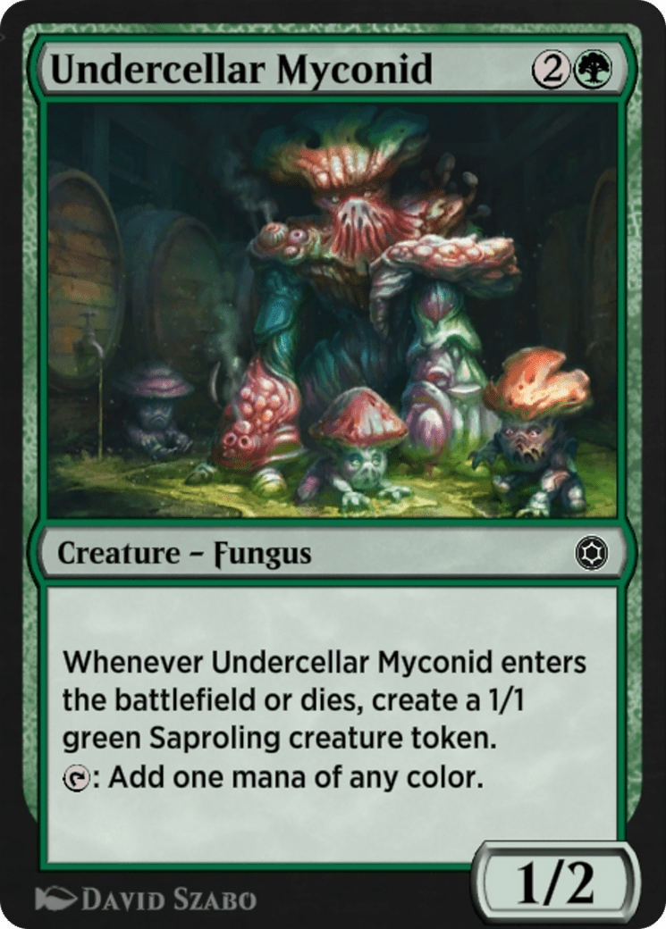 Undercellar Myconid (HBG-226) - Alchemy Horizons: Baldur's Gate