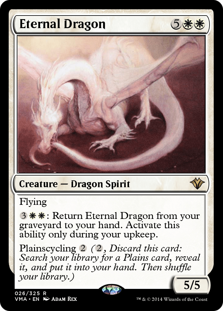 Eternal Dragon (VMA-026) - Vintage Masters Foil