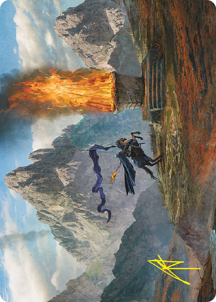 Call for Aid // Call for Aid (ALTR-060) - Tales of Middle-earth Art Series (Borderless)