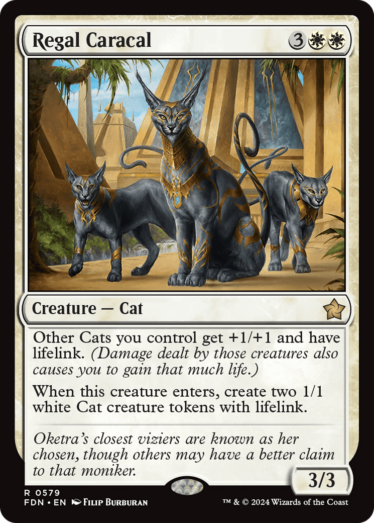 Regal Caracal (FDN-579) - Foundations