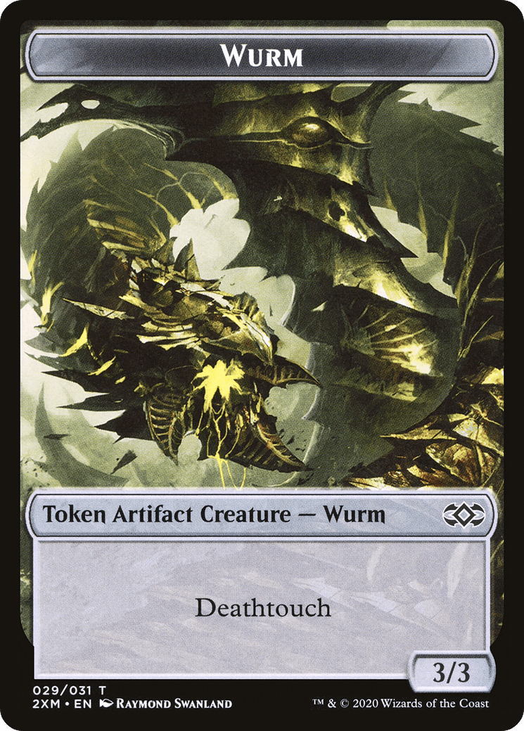 Wurm (T2XM-029) - Double Masters Tokens