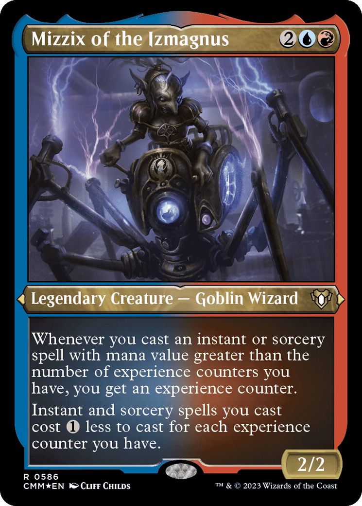 Mizzix of the Izmagnus (CMM-586) - Commander Masters Etched Foil