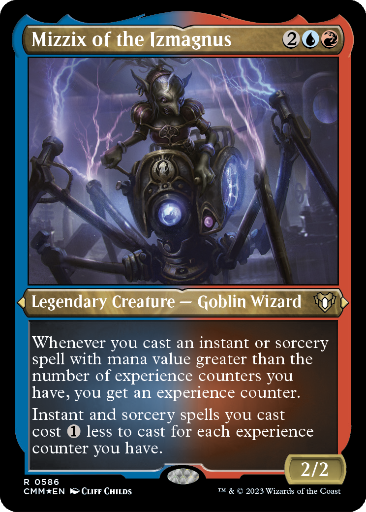 Mizzix of the Izmagnus (CMM-586) - Commander Masters Etched Foil