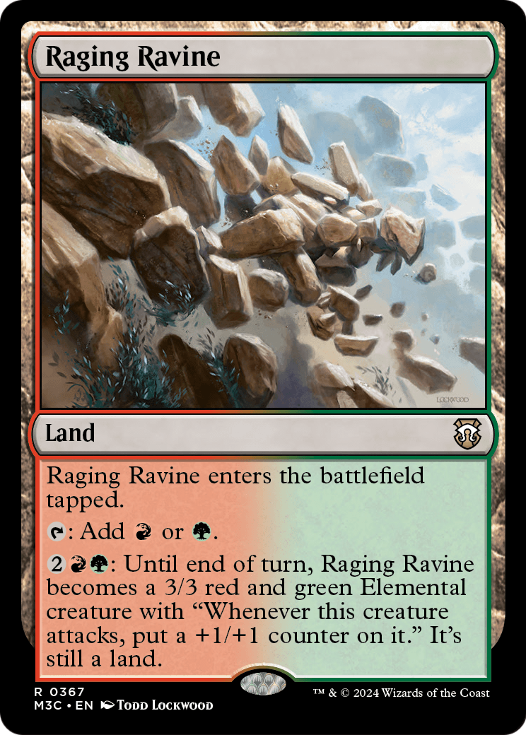 Raging Ravine (M3C-367) - Modern Horizons 3 Commander Foil