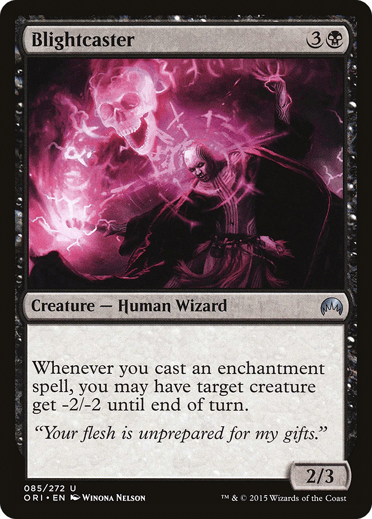 Blightcaster (ORI-085) - Magic Origins Foil