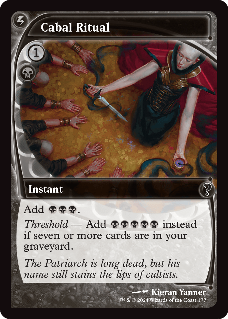 Cabal Ritual (MB2-177) - Mystery Booster 2 Foil