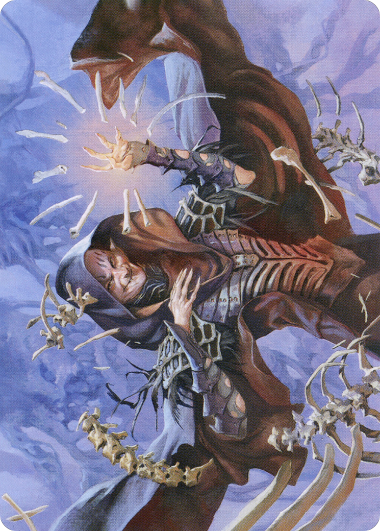 Valentin, Dean of the Vein // Valentin, Dean of the Vein (ASTX-056) - Strixhaven Art Series (Borderless) Foil