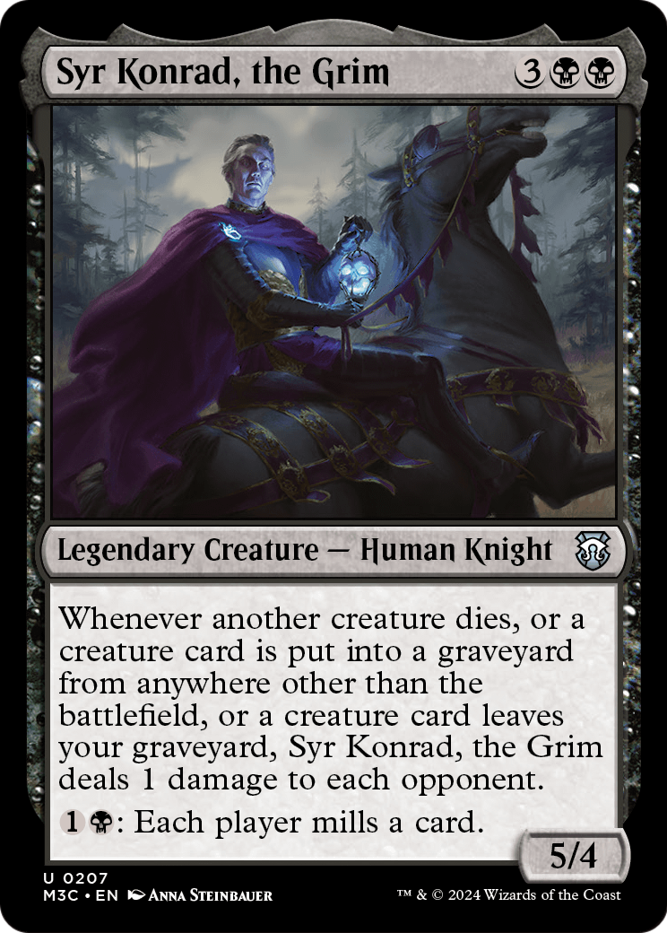 Syr Konrad, the Grim (M3C-207) - Modern Horizons 3 Commander Foil