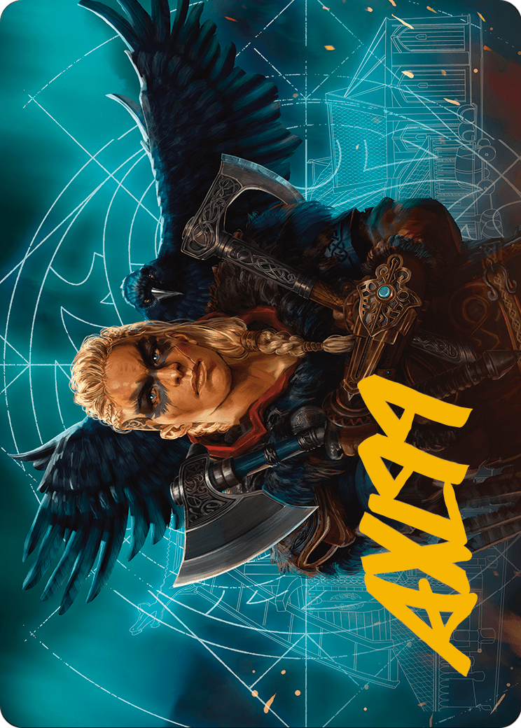 Eivor, Wolf-Kissed // Eivor, Wolf-Kissed (AACR-017) - Assassin's Creed Art Series (Borderless) Foil