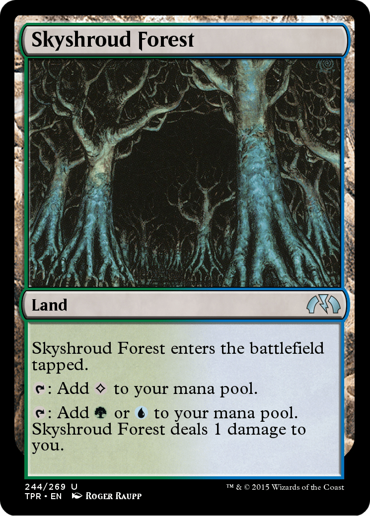 Skyshroud Forest (TPR-244) - Tempest Remastered Foil