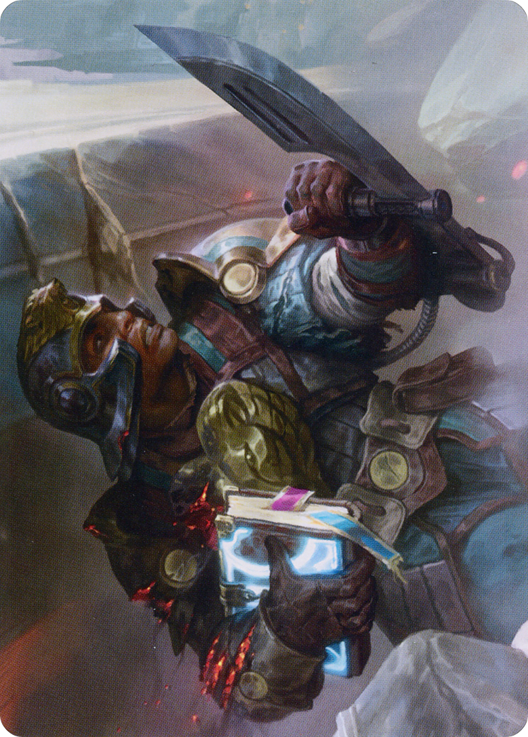 Retrieval Agent // Retrieval Agent (ABRO-011) - The Brothers' War Art Series (Borderless) Foil