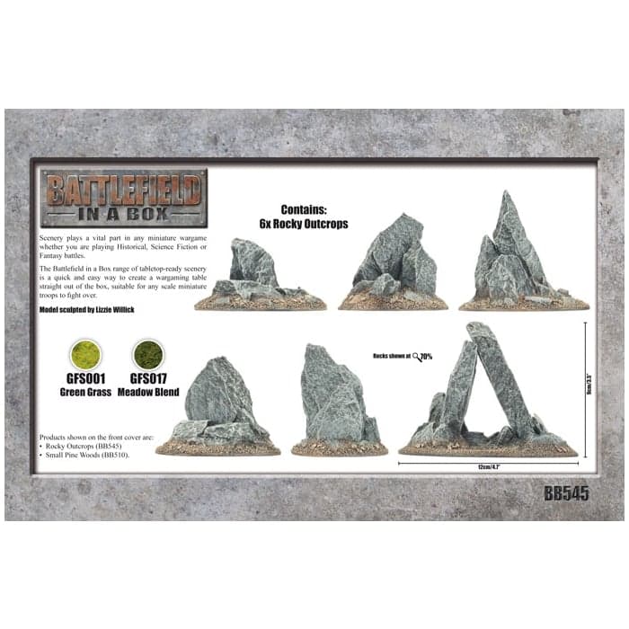 Battlefield in a Box | Rocky Outcrops