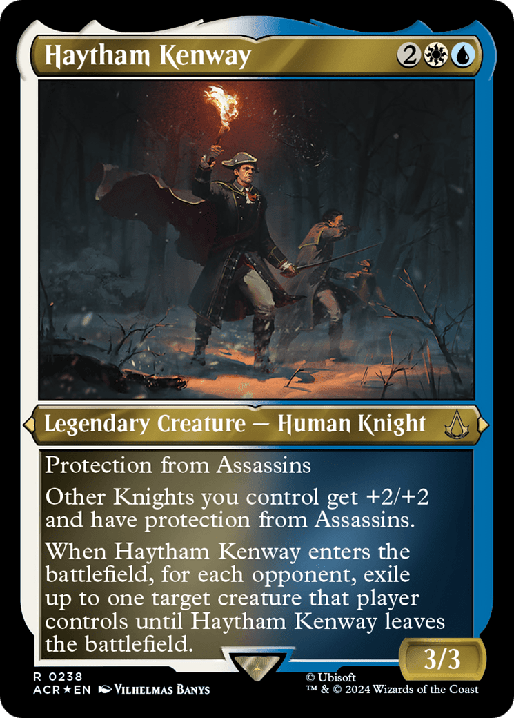 Haytham Kenway (ACR-238) - Assassin's Creed Etched Foil