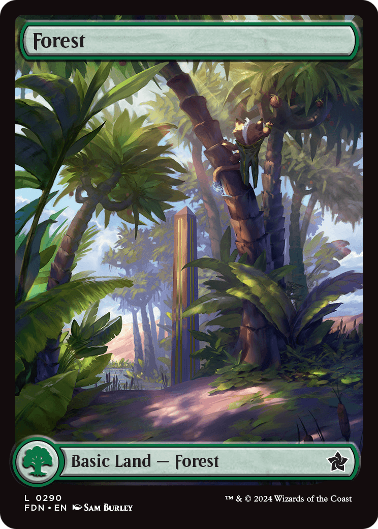 Forest (FDN-290) - Foundations Foil