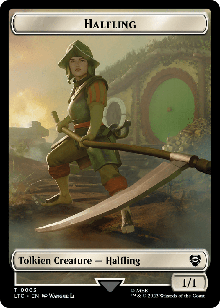 Halfling (TLTC-003) - Tales of Middle-earth Commander Tokens
