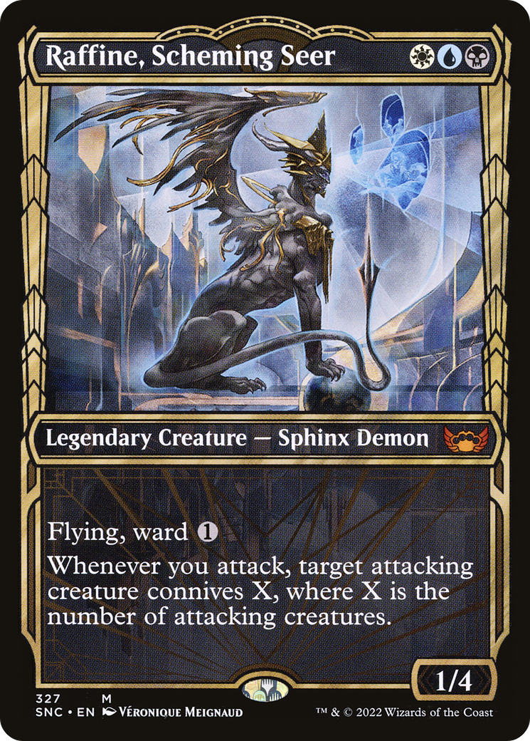 Raffine, Scheming Seer (SNC-327) - Streets of New Capenna: (Showcase)