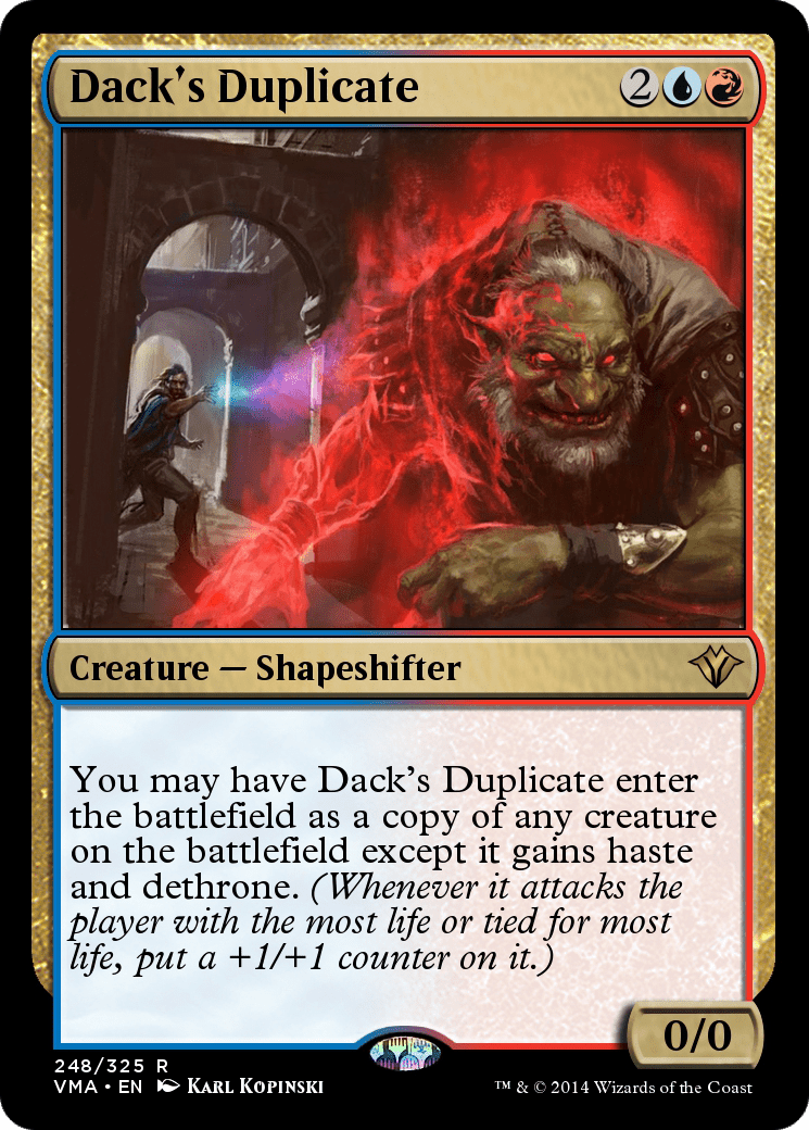 Dack's Duplicate (VMA-248) - Vintage Masters