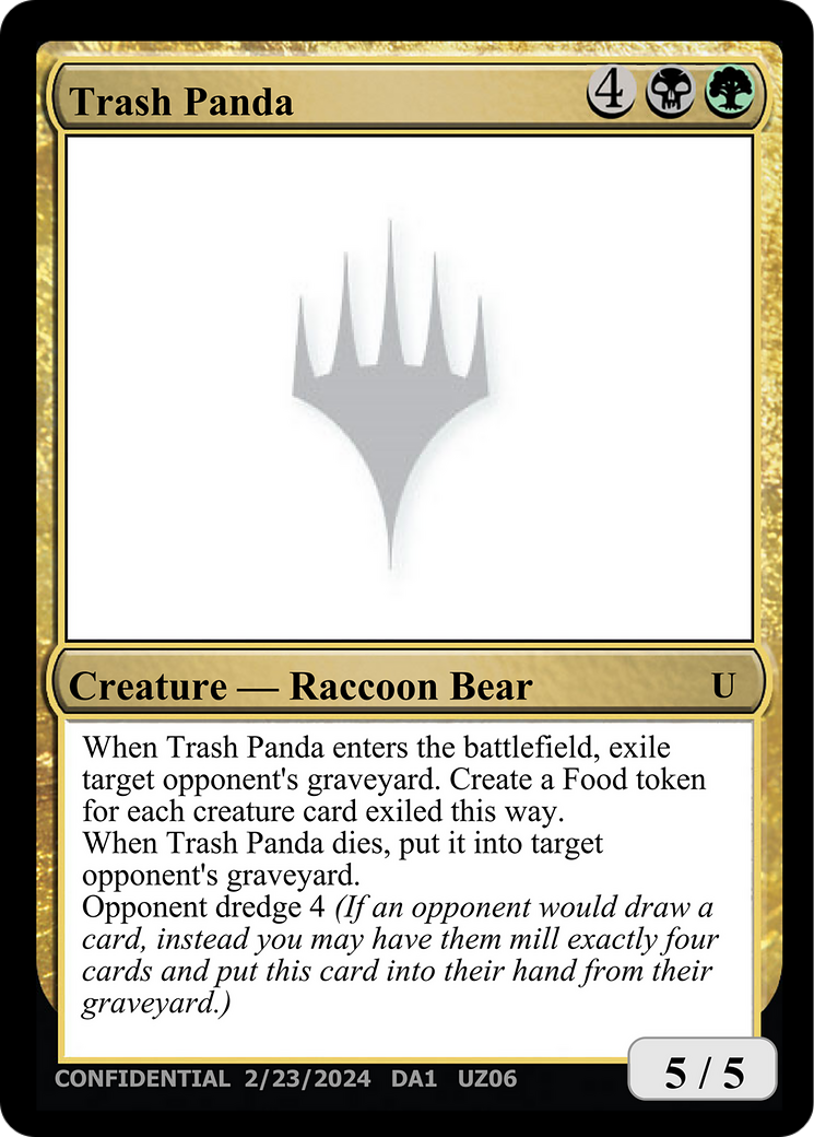 Trash Panda (DA1-UZ06) - Unknown Event
