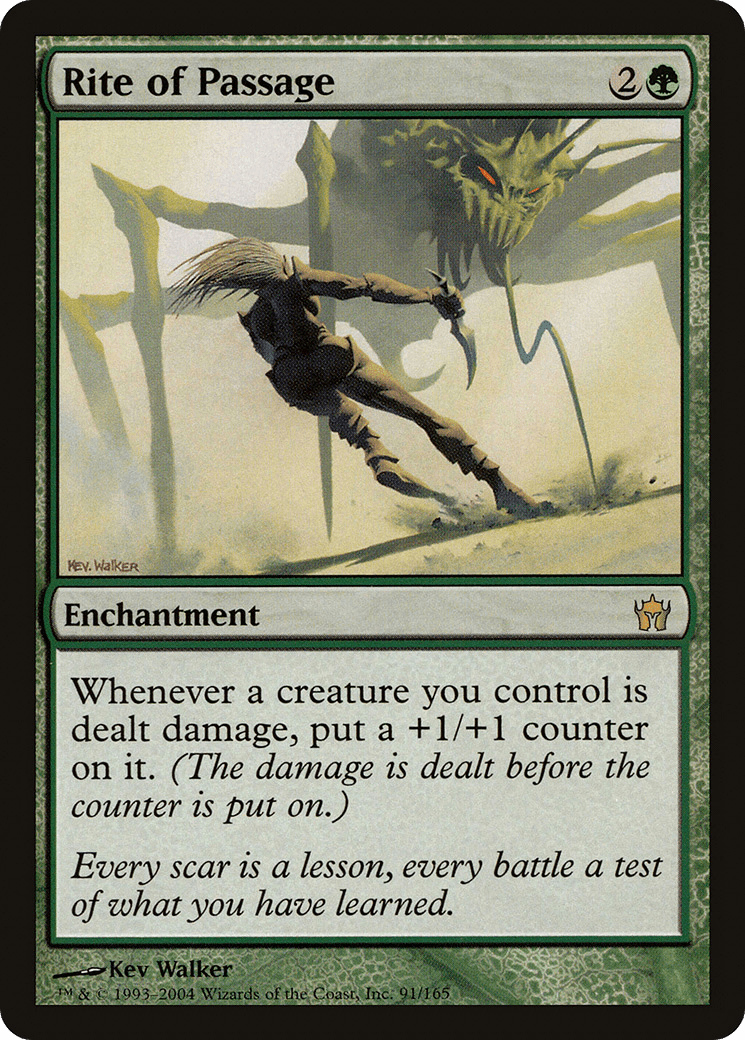 Rite of Passage (5DN-091) - Fifth Dawn Foil