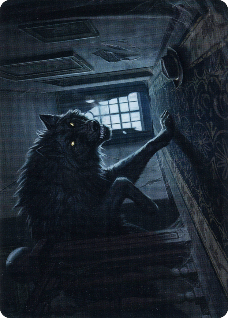 Primal Adversary // Primal Adversary (AMID-052) - Midnight Hunt Art Series (Borderless) Foil