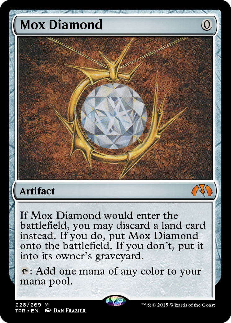 Mox Diamond (TPR-228) - Tempest Remastered Foil