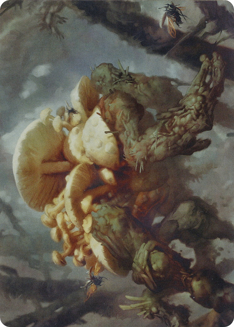 Swarm Shambler // Swarm Shambler (AZNR-073) - Zendikar Rising Art Series (Borderless)