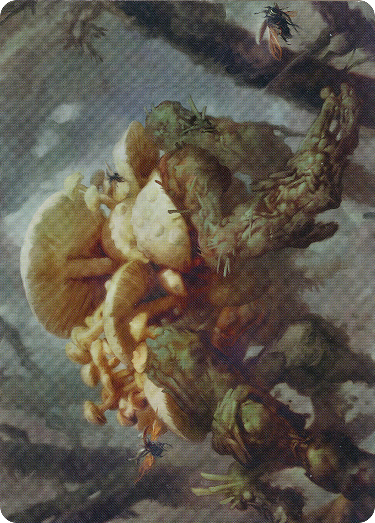 Swarm Shambler // Swarm Shambler (AZNR-073) - Zendikar Rising Art Series (Borderless)