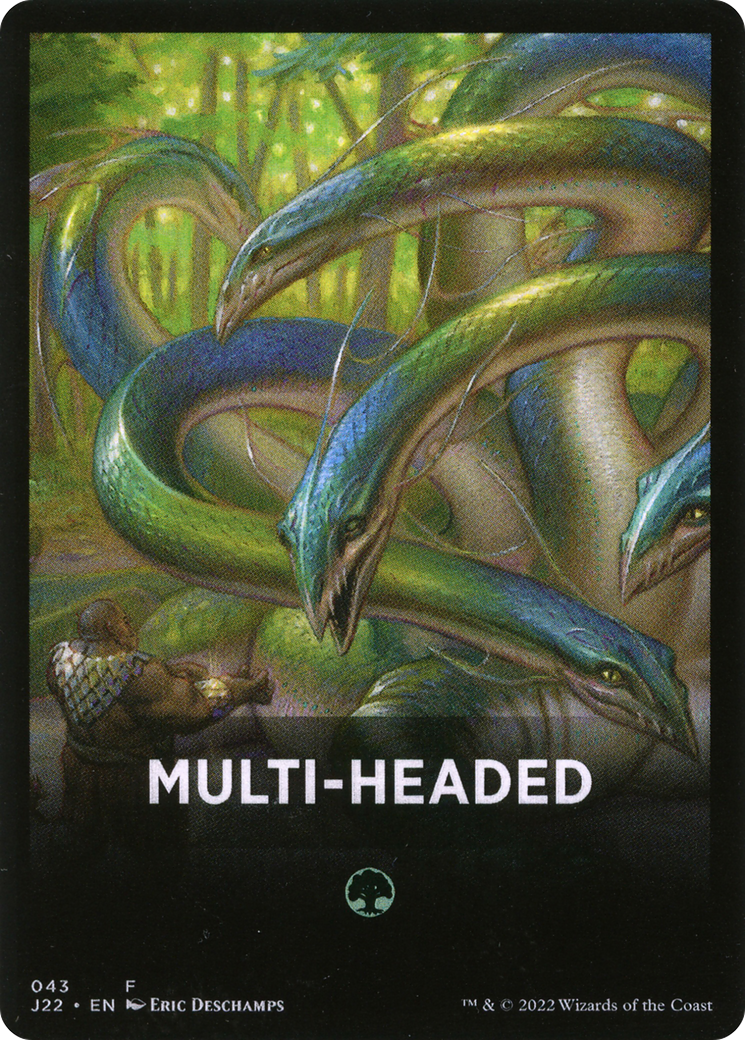 Multi-Headed (FJ22-043) - Jumpstart 2022 Front Cards