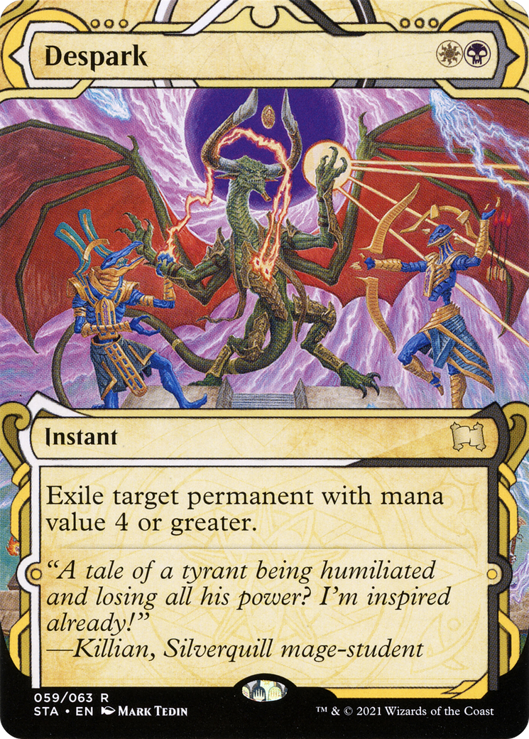 Despark (STA-059) - Strixhaven Mystical Archive: (Showcase) (Borderless) Etched Foil