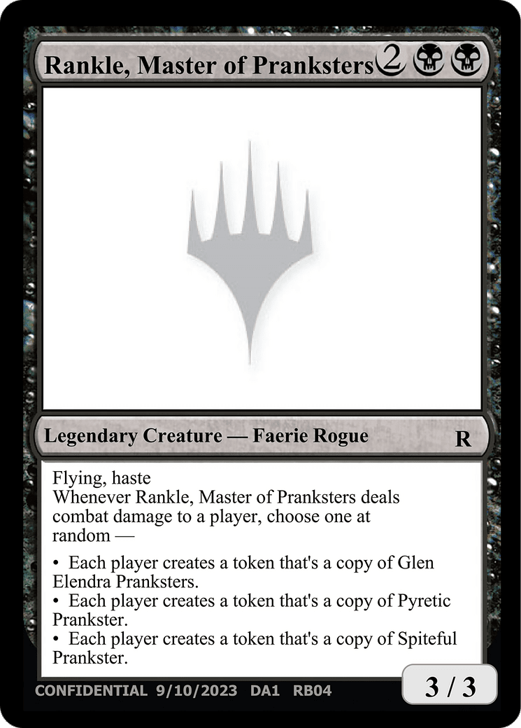 Rankle, Master of Pranksters (DA1-RB04E) - Unknown Event